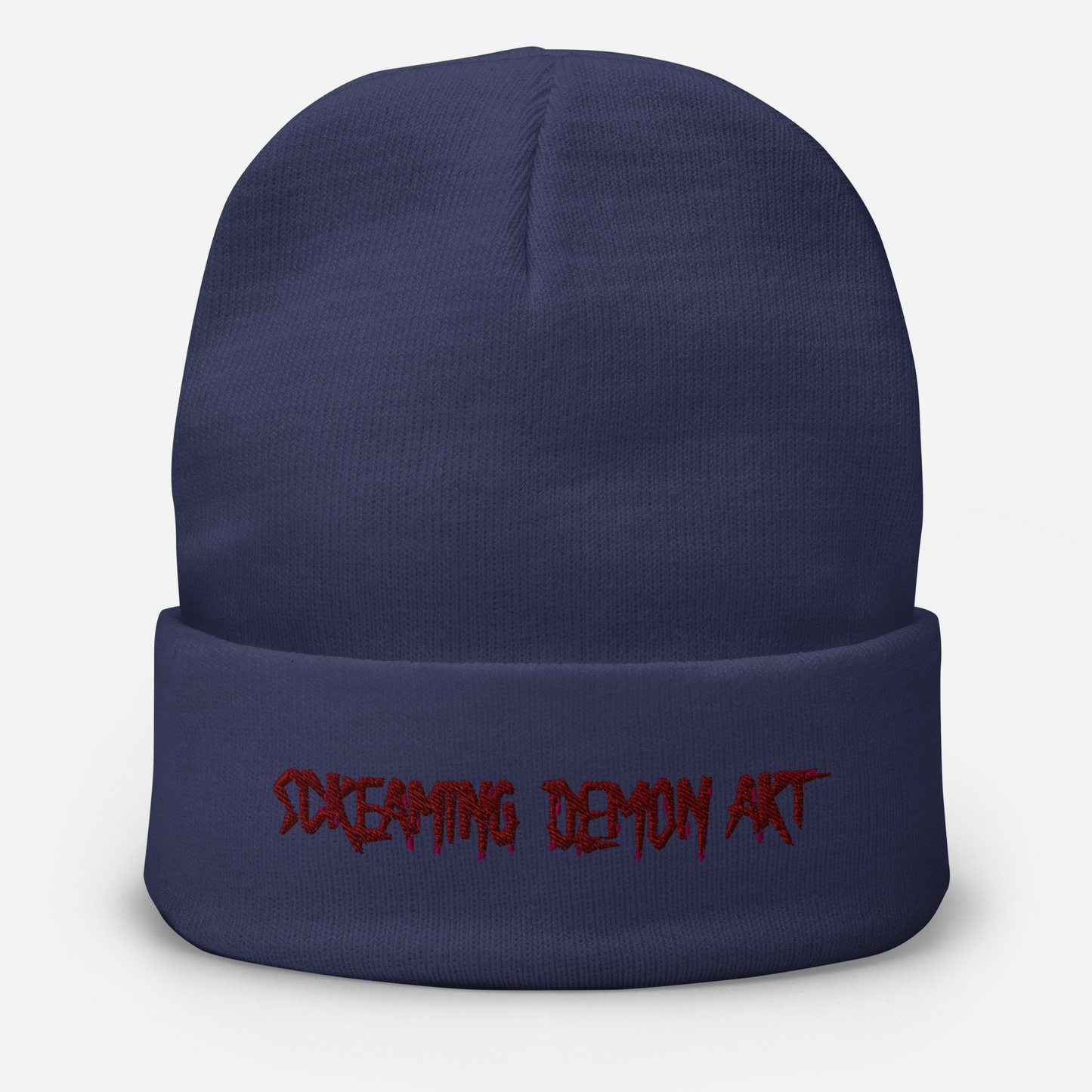 Embroidered Beanie
