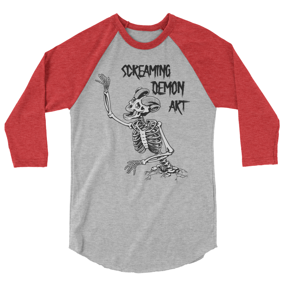 3/4 sleeve raglan shirt