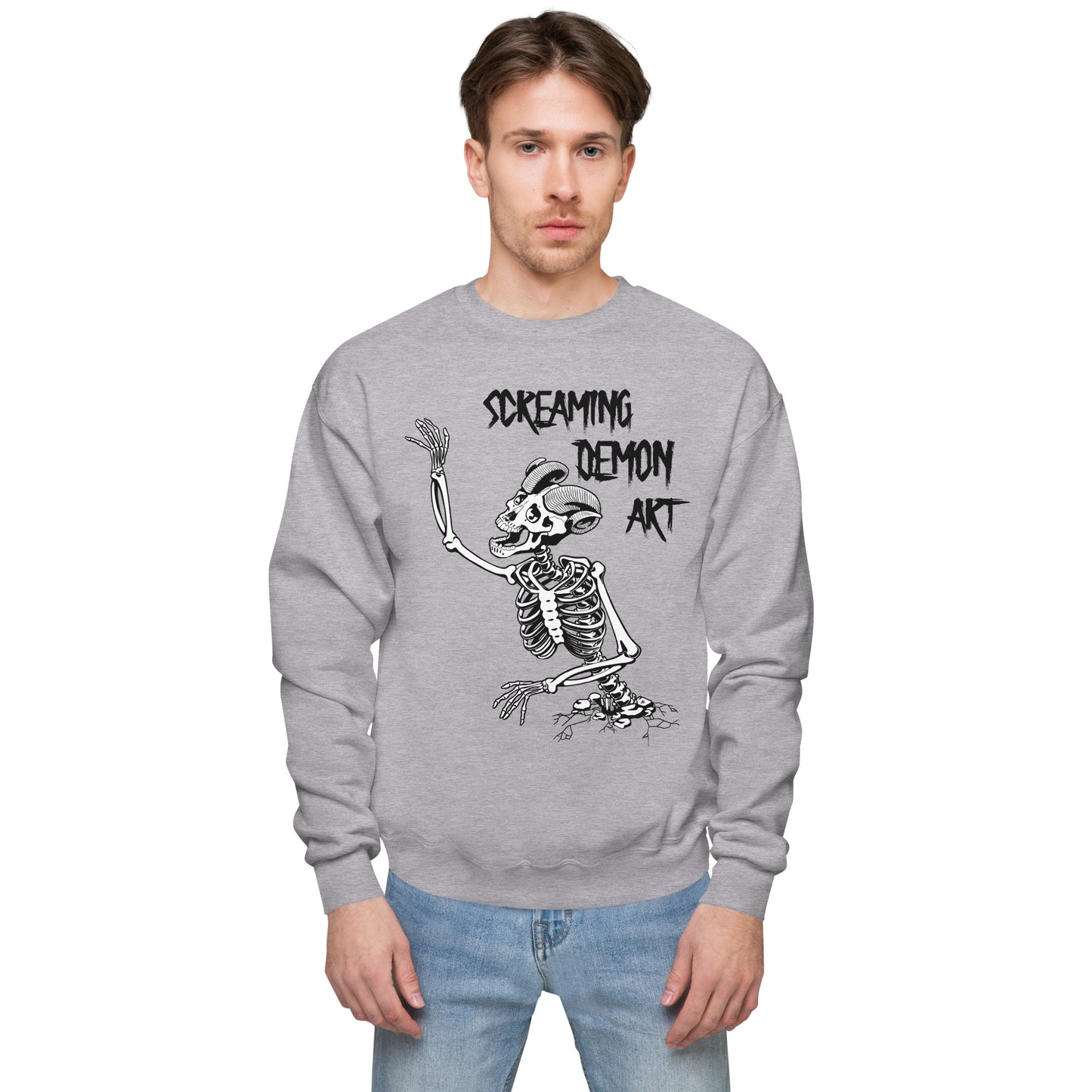 Unisex fleece sweatshirt