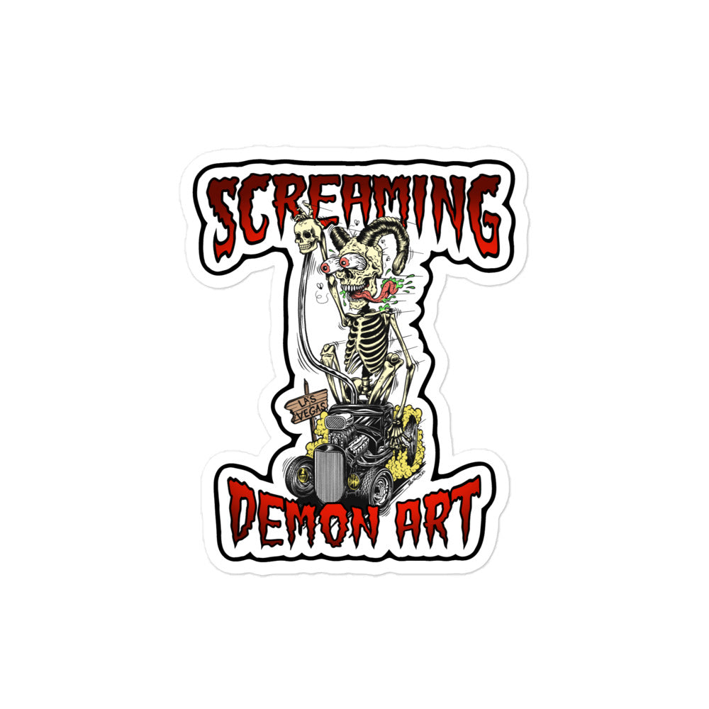 Demon Fink Sticker