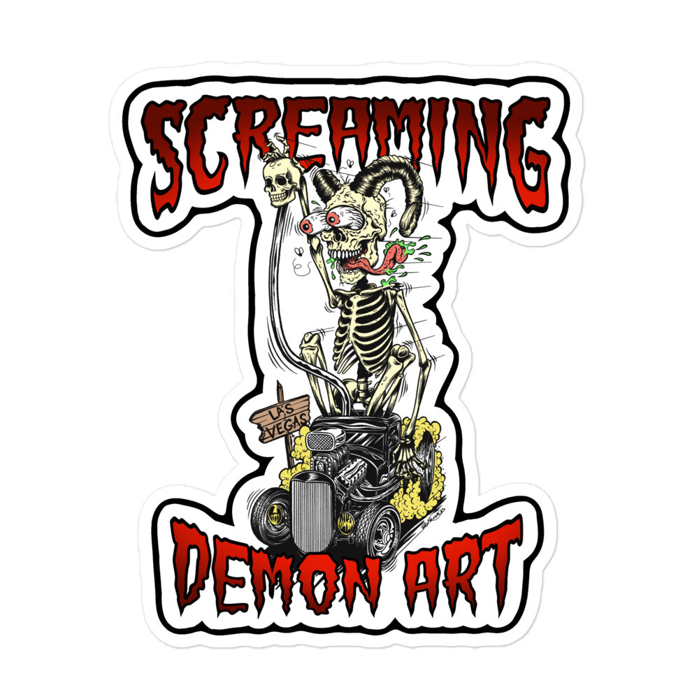 Demon Fink Sticker