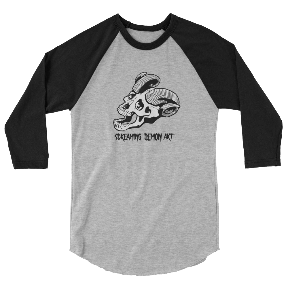 3/4 sleeve raglan shirt