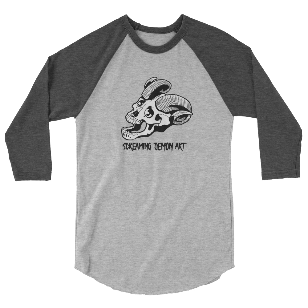 3/4 sleeve raglan shirt