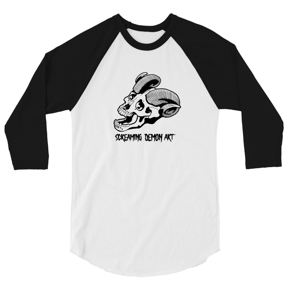 3/4 sleeve raglan shirt