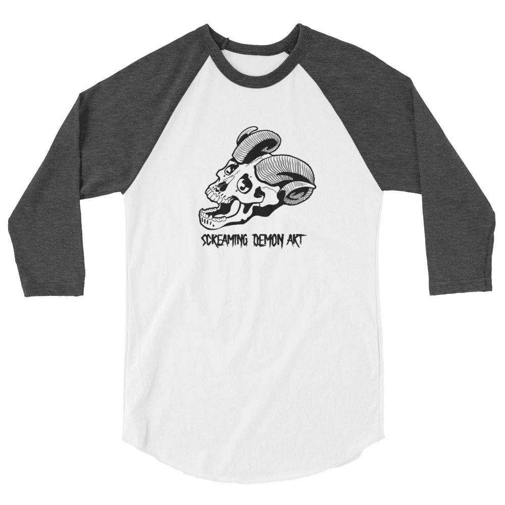 3/4 sleeve raglan shirt