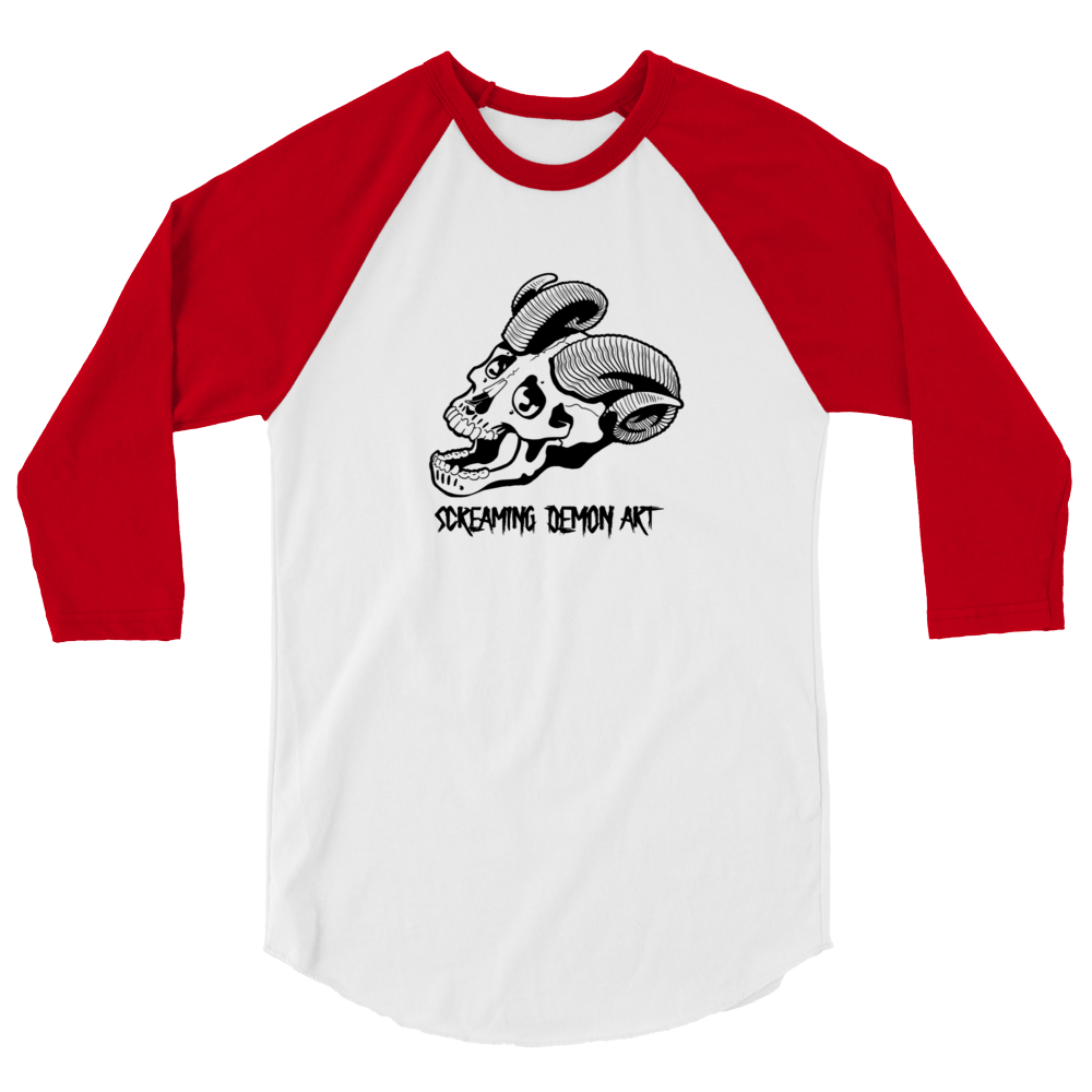 3/4 sleeve raglan shirt