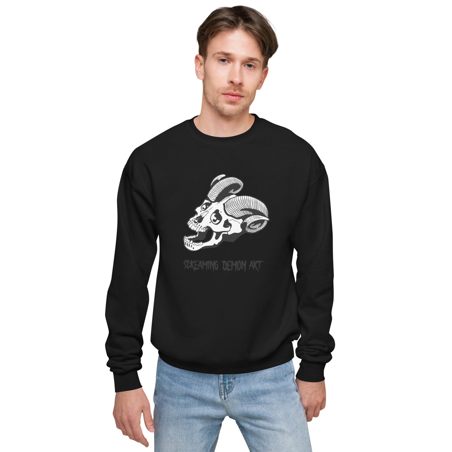 Unisex fleece sweatshirt