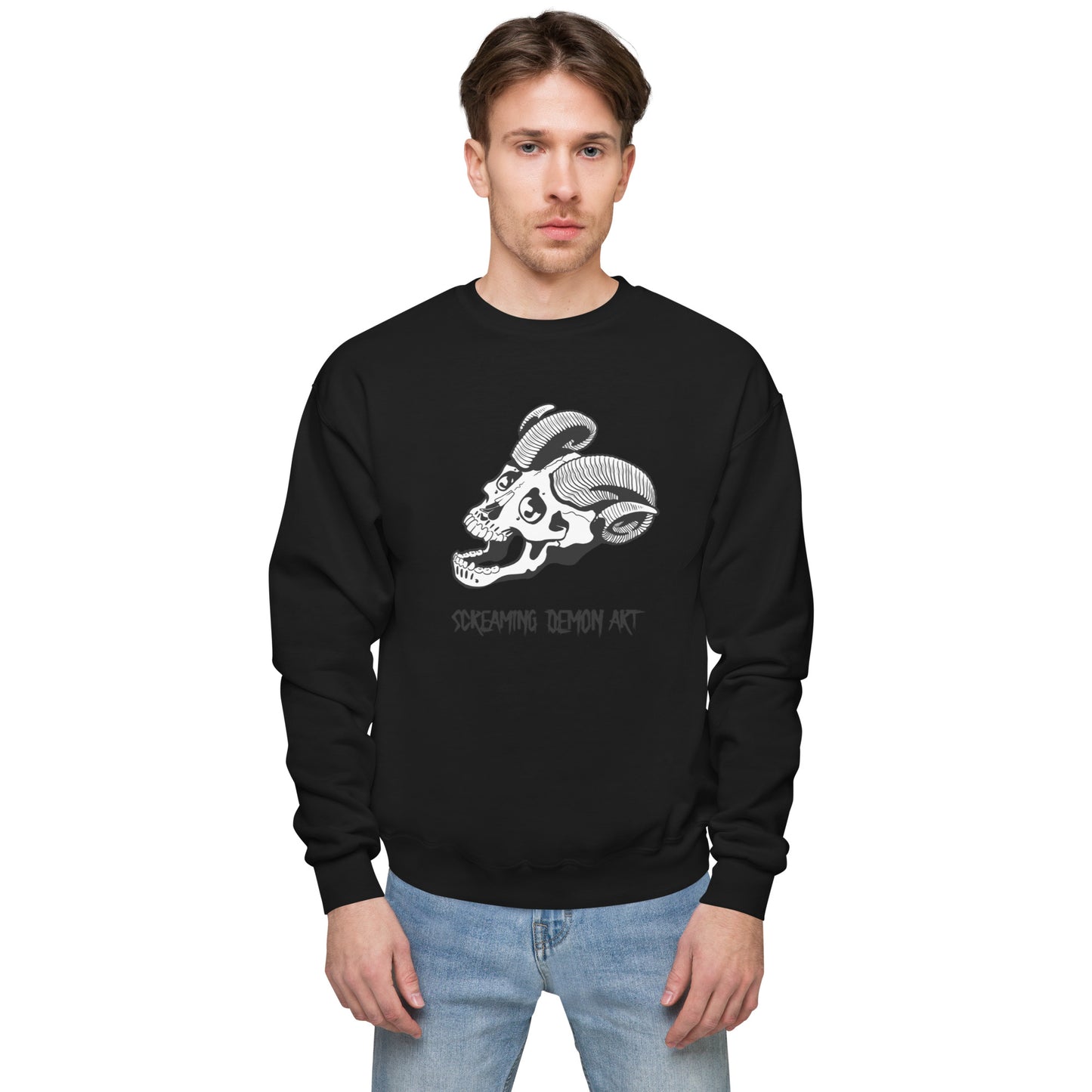 Unisex fleece sweatshirt