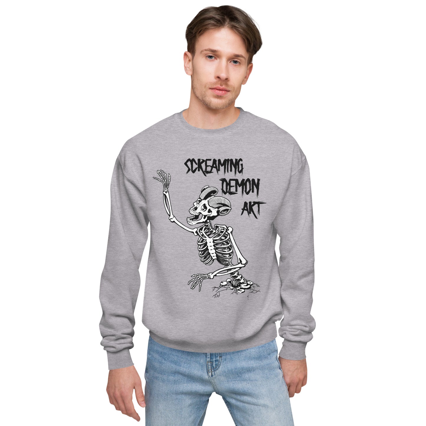 Unisex fleece sweatshirt