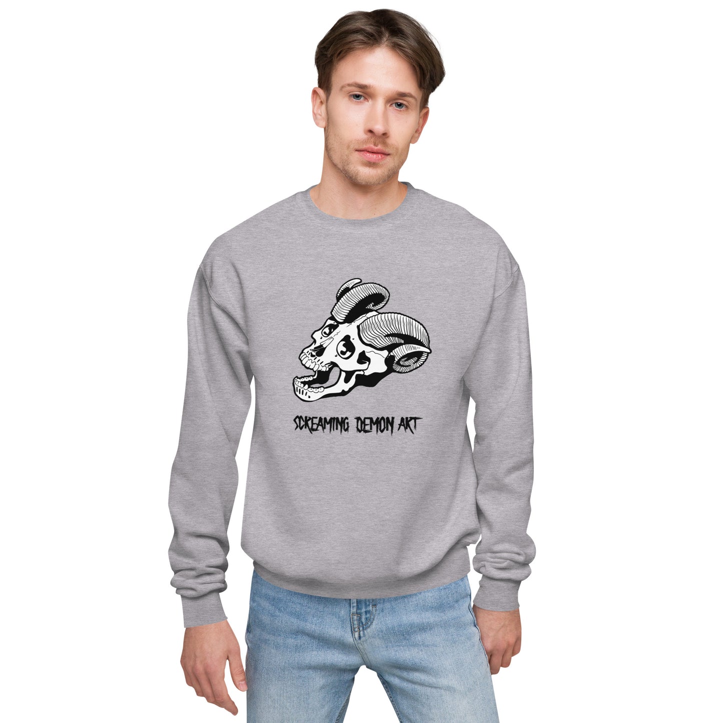 Unisex fleece sweatshirt