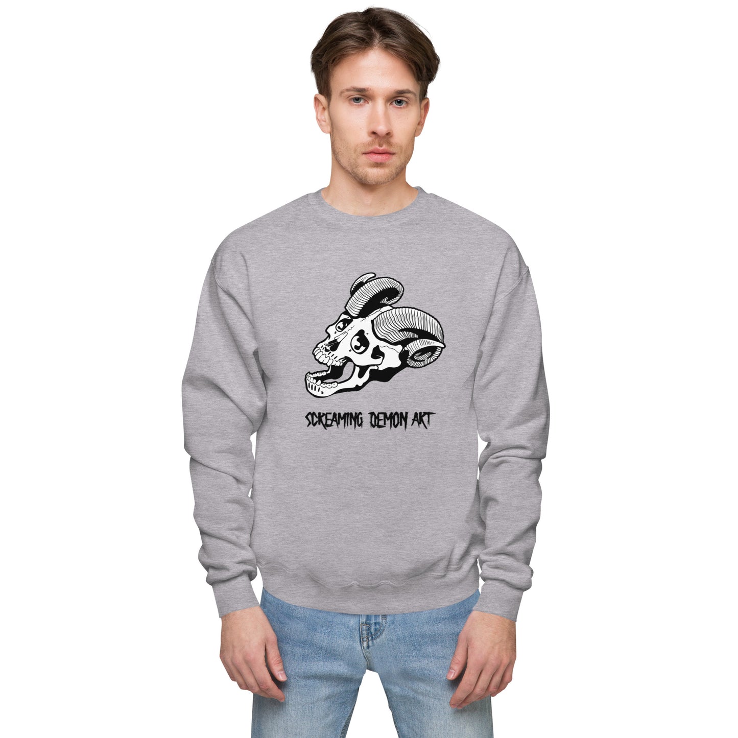 Unisex fleece sweatshirt